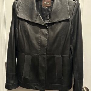 Cole Haan  Lambskin Jacket Size 12